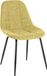 CLP Tom Eetkamerstoel - Zonder armleuning - Fauteuil - lichtgroen Stof