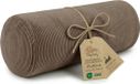 Totsy baby Nekrol avec housse Bolster de yoga Coussin de genou Rouleau de positionnement 40x16 cm - Velours côtelé marron