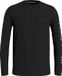 Tommy Hilfiger T-shirt Zwart Lange Mouw Katoen Mannen S