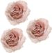 Decoris Kaemingk B.V. 3x Kerstboom decoratie roos poeder roze 14 cm