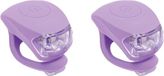 Urban Proof set de lumières de vélo en silicone Pastel violet