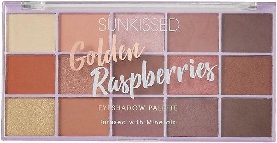 Sunkissed Golden Raspberries Oogschaduw Palette - 25,5g