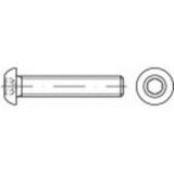 TOOLCRAFT TO-5380911 Vis à tête bombée M12 20 mm 6 pans intérieurs acier inoxydable A4 100 pc(s)