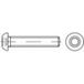 TOOLCRAFT TO-5380911 Vis à tête bombée M12 20 mm 6 pans intérieurs acier inoxydable A4 100 pc(s)