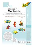 folia 440230/5 - Mobilefolie, windradfolie, PVC, transparant, 0,4 mm, 23 x 33 cm, 5 vellen