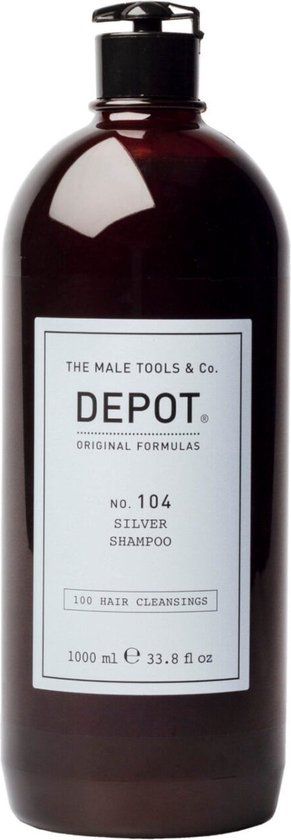 Depot - No. 104 Silver Shampoo 1000 ml - For Blondes