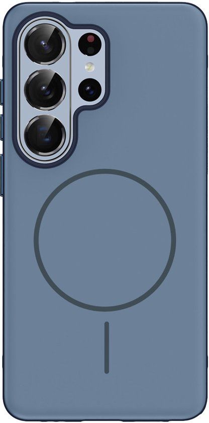 imoshion Color Backcover met Thin MagSafe Ring voor de Samsung Galaxy S26 Ultra - Donkerblauw