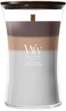 WoodWick Hourglass Trilogy Radiant Cashmere Large Scented Candle - 130 Burning Hours
