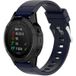 Strap-it Garmin Bracelet silicone brillant Fenix 8 - 47mm (bleu foncé)