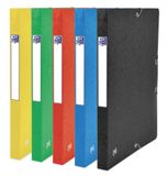 Oxford Standaard capaciteit Top File+ 24 x 32 cm, rug 25 mm met elastiek omslag, verschillende kleuren