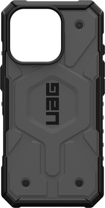Urban Armor Gear UAG Pathfinder MagSafe Hoesje voor iPhone 16 Pro - Zilver