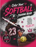 Color Your Softball Coloring Book