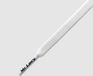 Mr.Lacy Schoenveter Flexies blanc élastique plat 70 cm