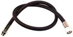 Metalsub Flex Manchet 1/2´´ Unf Slang Zwart 25 cm