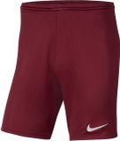Nike Park III Short Heren - Maat M - Bordeaux Rood
