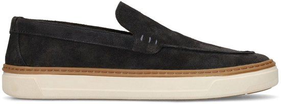 No Stress Heren Donkerblauwe Suède Loafers Maat 42