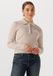 SELECTED WOMEN Slfthea Ls Knit Merino Collar Neck Tops & T-shirts Dames - Shirt - Beige - Maat XL