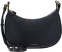 Coccinelle Leren schoudertas Fujiko Mini Bag Noir zwart
