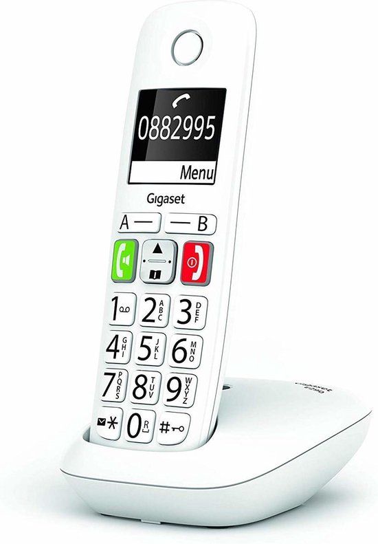 Gigaset E290 - Draadloze Telefoon - Wit