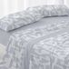 Burrito Blanco Beddengoedset, Design 141, Staalblauw, 135 x 190/200 cm