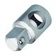 PROXXON 23566 adapter van 10 mm binnenvierkant naar 12,5 mm (1/2") buitenvierkant