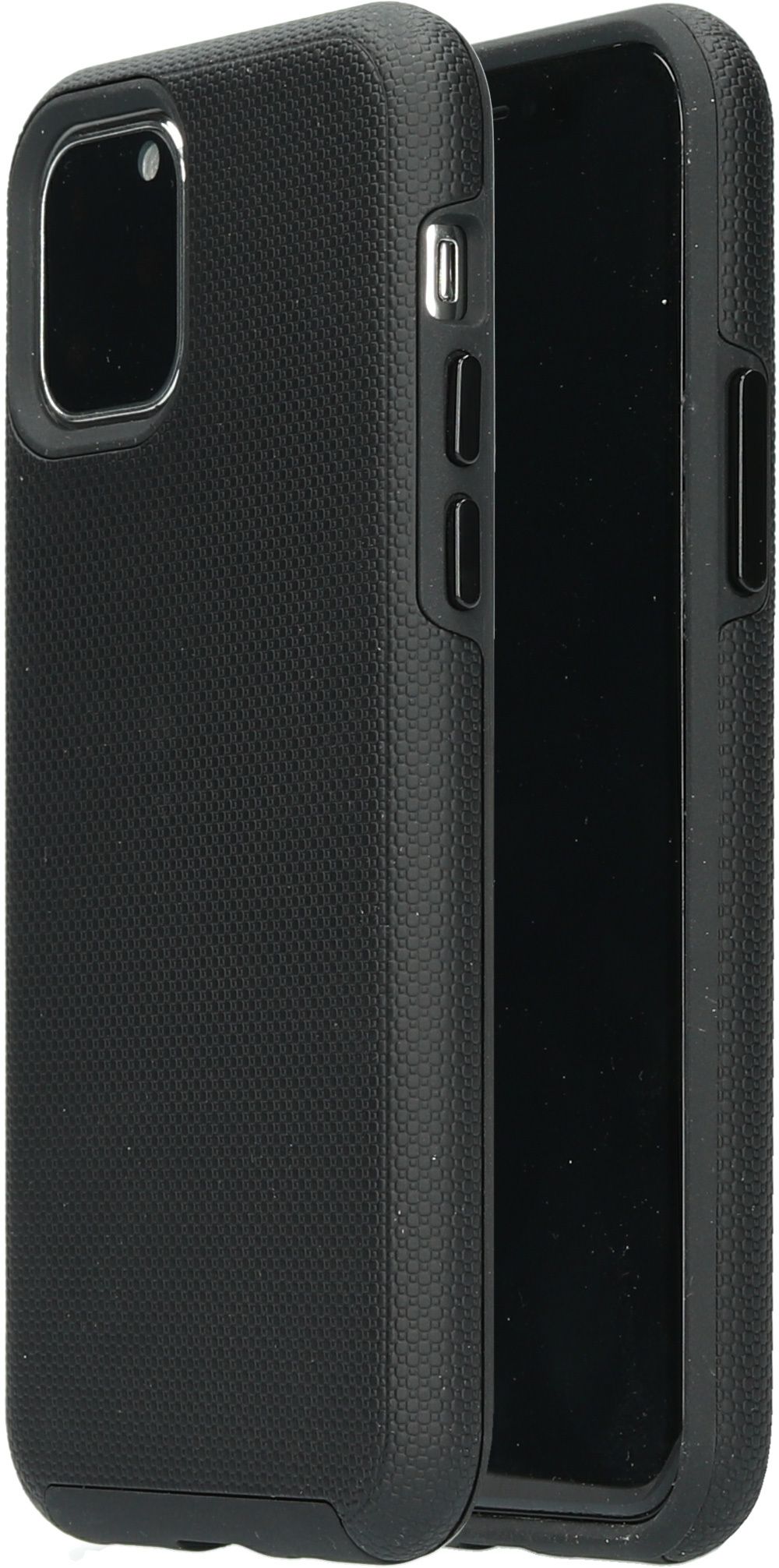 Mobiparts Rugged Tough Grip Case iPhone 11 Pro - Zwart