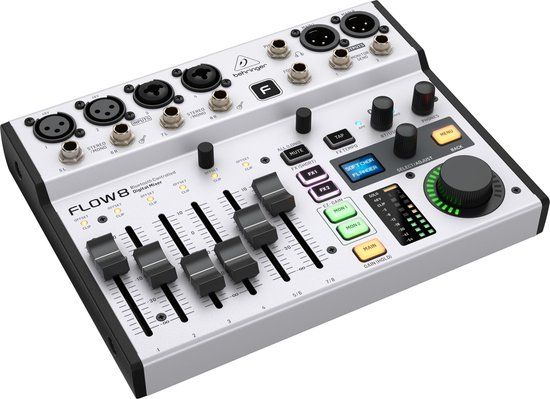 Behringer FLOW 8 digitale mixer met Bluetooth