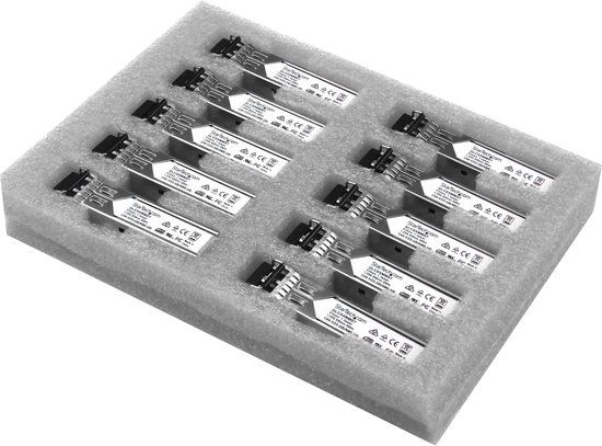 StarTech.com Gigabit Fiber SFP Transceiver Module - Cisco GLC-SX-MM Compatible - 10 Pack
