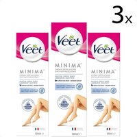 Veet Ontharingscreme - Gevoelige Huid - Minima - 100 ml x3