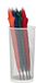 Relaxdays paraplubak, rond, metaal, gaas, 49,5 x 26 cm, wit