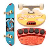 Tail Devil Skateboard spark Red
