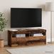 Maison Exclusive - Meuble TV en bois massif et panneaux de particules, finition bois vieilli