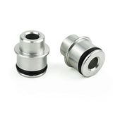Campagnolo HH12 naar QR voorwiel adapter zilver