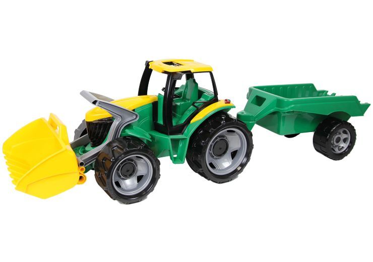 Lena GIGA TRUCKS Tractor with shovel & trailer