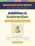Addition Brave Math Addition & Subtraction Workbook Ages 5-7