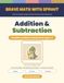 Addition Brave Math Addition & Subtraction Workbook Ages 5-7