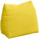 vidaXL Coussin de dossier Jaune clair 60 x 50 x 20 cm Tissu