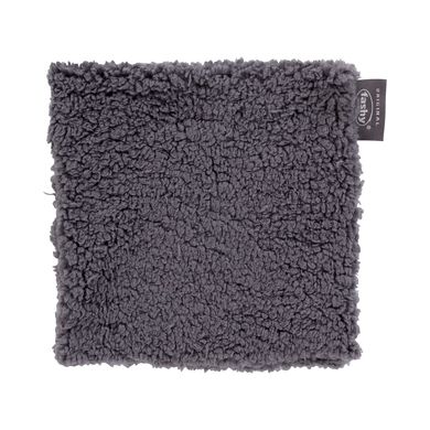 fashy ® Warmtekussen met kersenpitvulling, donkergrijs
