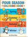 Four Seasons Coloring Book for Kids Ages 3–7