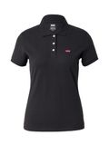 Levi's Slim Korte Mouw Poloshirt Zwart M Vrouw