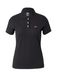 Levi's Slim Korte Mouw Poloshirt Zwart M Vrouw