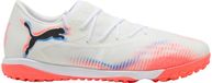 PUMA Future Match Low TT Voetbalschoenen Blauw/Oranje/Wit/Zwart Synthetisch Rubber Maat 46