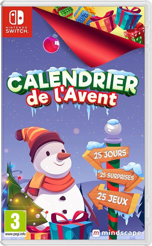 Mindscape Calendrier de l’Avent Nintendo Switch