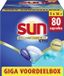 Sun Vaatwastabletten Brilliant Shine Plus All-in 1 80 Capsules Voordeelverpakking