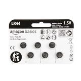 Amazon Basics LR44-6PK Lithium knoopcel 6 stuks