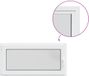 vidaXL Kelderraam RISOR 50 x 55 cm PVC en Glas