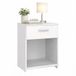 Duero Nachtkastje met 1 lade, wit, 37,6 x 35,95 x 47,5 cm
