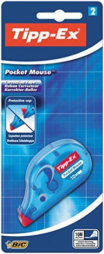 Tipp-Ex Pocket Mouse - Correctieroller - 2 Stuks - Wit