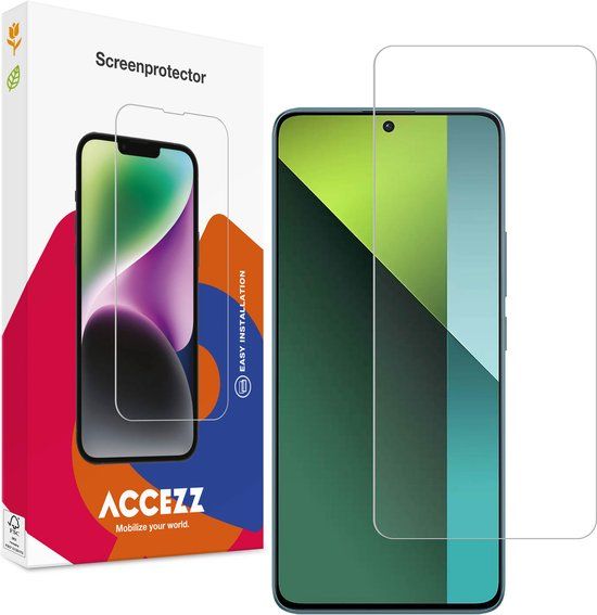 Accezz Screenprotector voor Xiaomi Poco X6 / Redmi Note 13 Pro (5G) - Gehard Glas