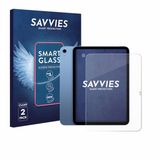 Savvies 2 Stuks Screenprotector - Geschikt voor Apple iPad 10.9" 2022 10. Gen. (Voor+Camera) - Transparant